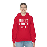 Pirate Day White Graphic Hoodie