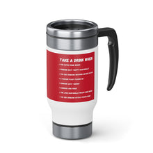 Load image into Gallery viewer, Drunk Pirate Red Travel Mug