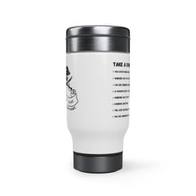 Load image into Gallery viewer, Drunk Pirate White Travel Mug