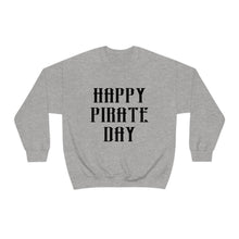 Load image into Gallery viewer, Pirate Day Black Graphic Sweatshirt