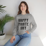 Pirate Day Black Graphic Sweatshirt