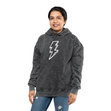 Load image into Gallery viewer, Lightning Bolt Mineral Wash Hoodie