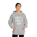 Pirate Day White Graphic Hoodie