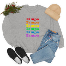 Load image into Gallery viewer, Rainbow Glow Pride Sweatshirt