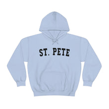 Load image into Gallery viewer, St. Pete Black Graphic Hoodie