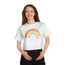 Load image into Gallery viewer, Tampa Rainbow Cropped Tee