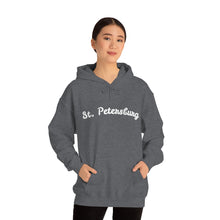 Load image into Gallery viewer, St. Pete Cursive Hoodie