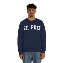Load image into Gallery viewer, St. Pete White Graphic Sweatshirt