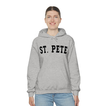 Load image into Gallery viewer, St. Pete Black Graphic Hoodie