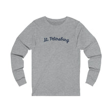 Load image into Gallery viewer, St. Pete Cursive Long Sleeve Tee