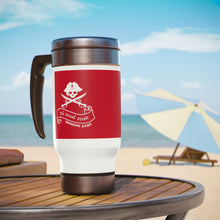 Load image into Gallery viewer, Drunk Pirate Red Travel Mug