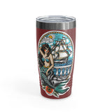 Gasparilla Mermaid Tumbler, 20oz