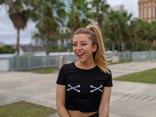 Load image into Gallery viewer, Gasparilla Crossbones Crop Top