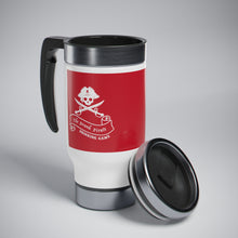 Load image into Gallery viewer, Drunk Pirate Red Travel Mug