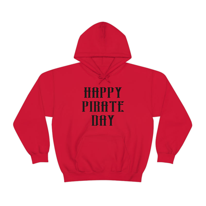 Pirate Day Black Graphic Hoodie