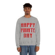 Load image into Gallery viewer, Pirate Day Red Graphic Sweatshirt