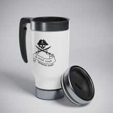Load image into Gallery viewer, Drunk Pirate White Travel Mug