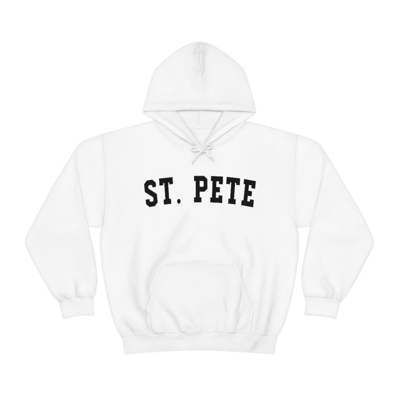 St. Pete Black Graphic Hoodie