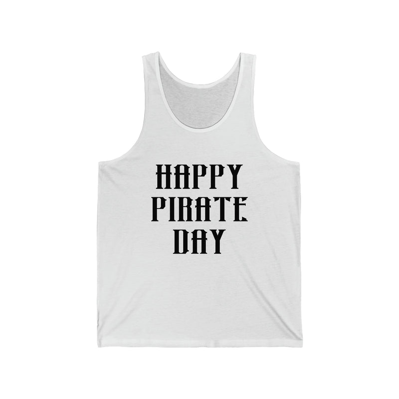 Pirate Day Black Graphic Tank