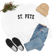 Load image into Gallery viewer, St. Pete Black Graphic Sweatshirt
