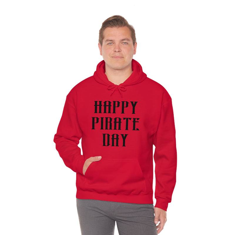 Pirate Day Black Graphic Hoodie