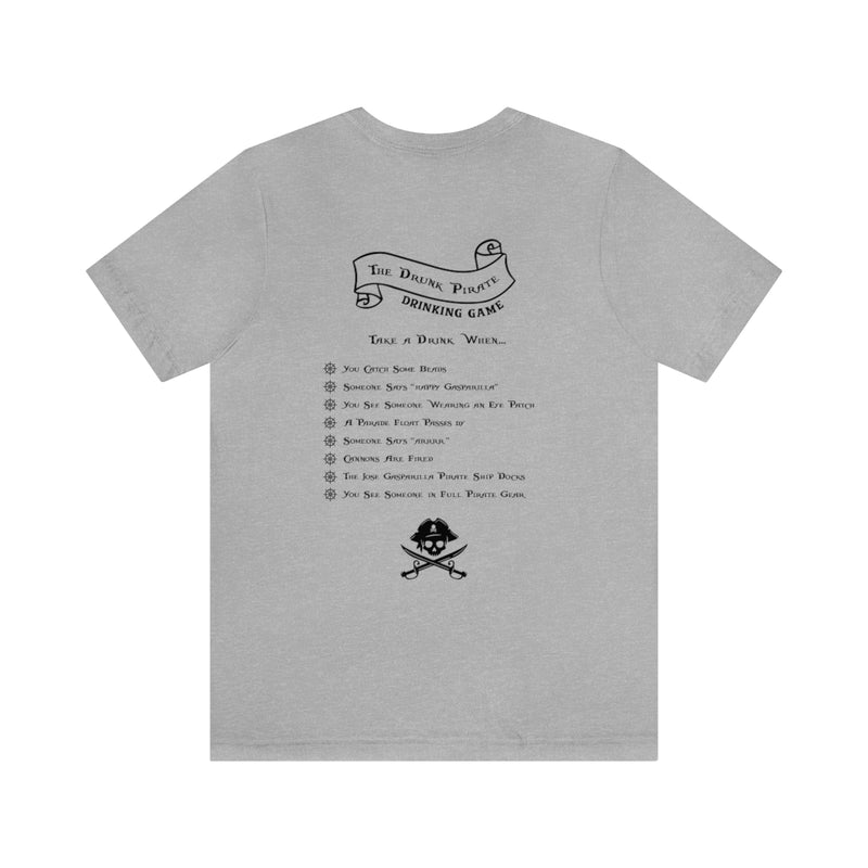 Gasparilla Drunk Pirate Game T-Shirt