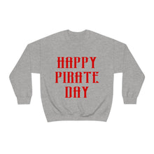 Load image into Gallery viewer, Pirate Day Red Graphic Sweatshirt