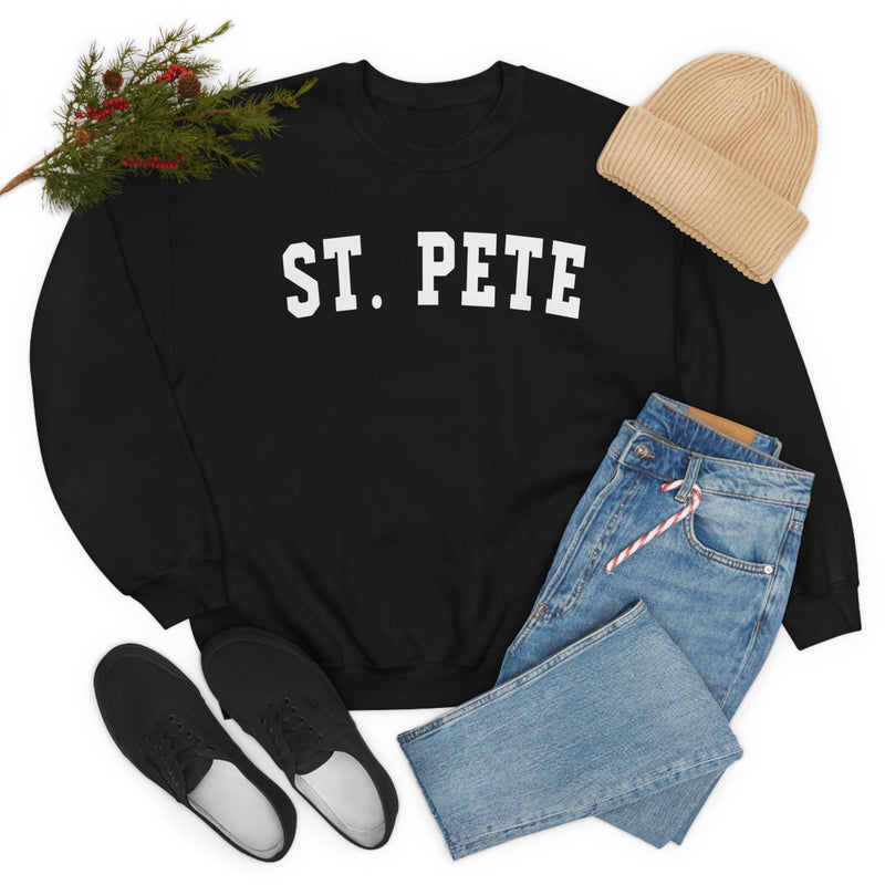 St. Pete White Graphic Sweatshirt