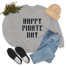 Load image into Gallery viewer, Pirate Day Black Graphic Sweatshirt