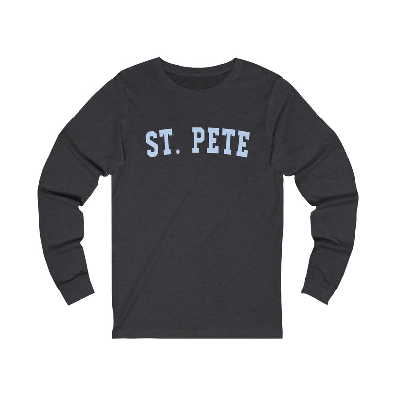 St. Pete Blue Graphic Long Sleeve Tee