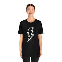 Load image into Gallery viewer, Lightning Bolt White Tee