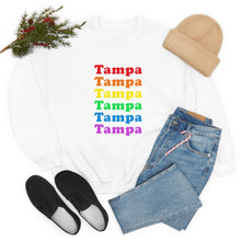 Load image into Gallery viewer, Rainbow Glow Pride Sweatshirt