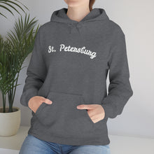Load image into Gallery viewer, St. Pete Cursive Hoodie