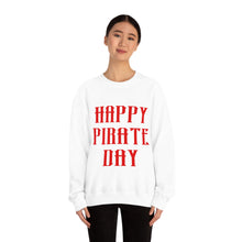 Load image into Gallery viewer, Pirate Day Red Graphic Sweatshirt
