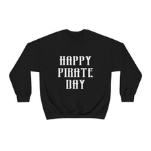 Load image into Gallery viewer, Pirate Day White Graphic Sweatshirt