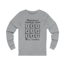 Load image into Gallery viewer, Gasparilla Drinking Game Long Sleeve Tee