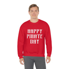 Load image into Gallery viewer, Pirate Day White Graphic Sweatshirt