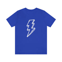 Load image into Gallery viewer, Lightning Bolt White Tee