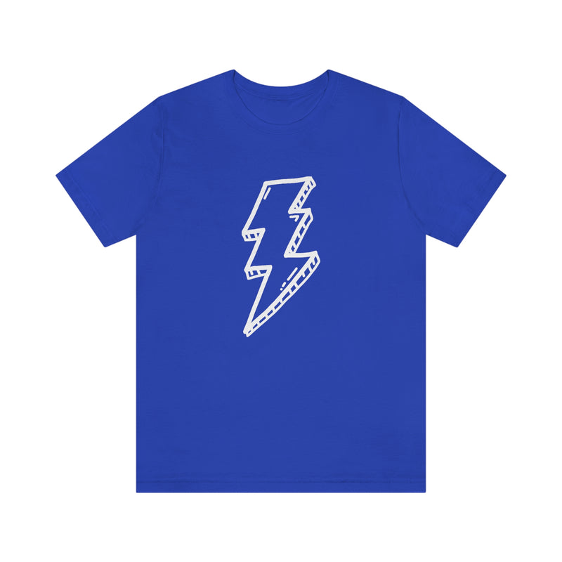 Lightning Bolt Mens Rider T-Shirt (White)