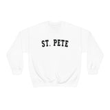 St. Pete Black Graphic Sweatshirt