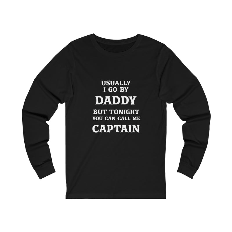 Captain Daddy Long Sleeve T-Shirt