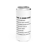 Drunk Pirate Slim Can Cooler