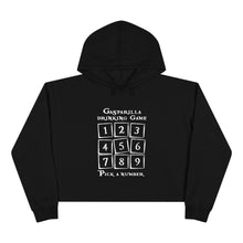 Load image into Gallery viewer, Gasparilla Drinking Game Crop Hoodie