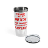 Captain Daddy Tumbler, 20oz