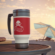 Load image into Gallery viewer, Drunk Pirate Red Travel Mug