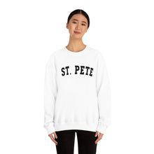 Load image into Gallery viewer, St. Pete Black Graphic Sweatshirt