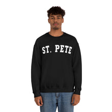 Load image into Gallery viewer, St. Pete White Graphic Sweatshirt