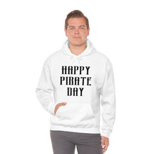 Load image into Gallery viewer, Pirate Day Black Graphic Hoodie