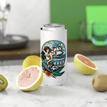 Load image into Gallery viewer, Gasparilla Mermaid Slim Can Cooler