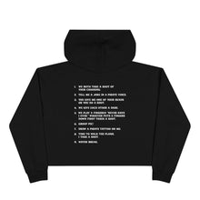 Load image into Gallery viewer, Gasparilla Drinking Game Crop Hoodie